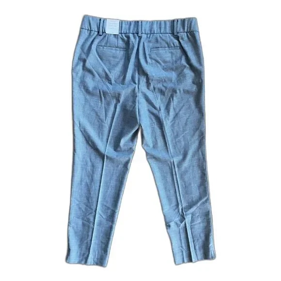 NWT Talbots Light Blue Hampshire Ankle Pants Trousers Women's Size 14 - Picture 7 of 12